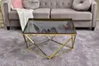 Diamond Shaped Glass Coffee Table - 5