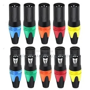 XLR Connector 3-Pin Kiume na Kike