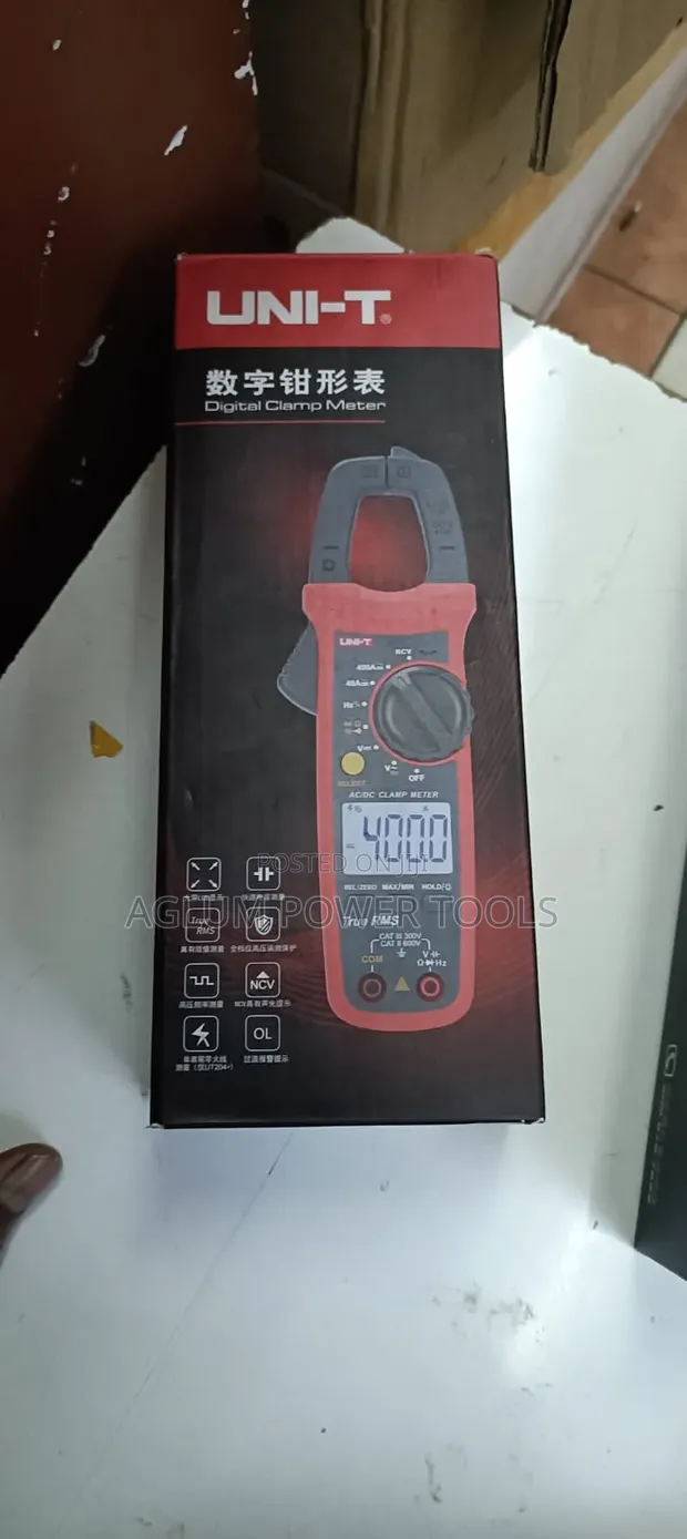 Uni-t AC/DC Clamp Meter - 400A - 1
