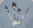 24-Piece Luxury Gold & Silver Flatware Set - 3