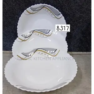 SUNDABESTS 6 PCS Unique Deep Dinner Plates