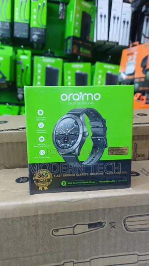 Oraimo Nova RN Smart Watch 1.43" AMOLED Na Bezel Inazunguka