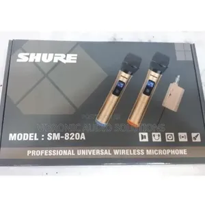 Shure SM-820A Professional Wireless Microphone