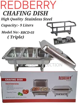 Triple Redberry Chafing Dish 9L