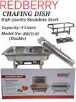 Triple Redberry Chafing Dish 9L - 2