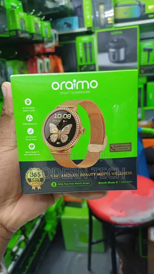 Oraimo Watch Muse 2 1.32" AMOLED Smart Watch - 1