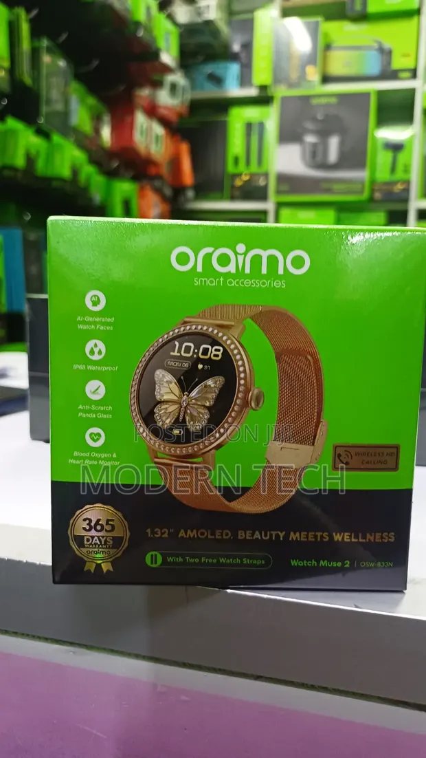 Oraimo Watch Muse 2 AMOLED Smart Watch - 1
