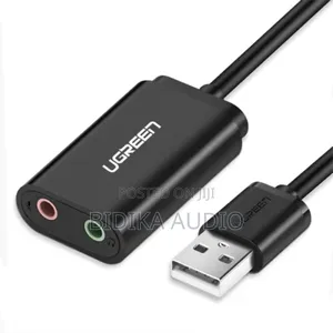 UGREEN CM129 USB hadi 3x3.5mm Jack External Stereo Sound Card