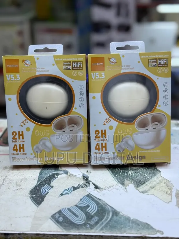 Earpods Mpya za Design Isiyoingia Ndani ya Sikio V5.3 - 1