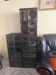 6-Tier Shoe Rack Organizer Nyeusi - 2