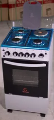 Jiko la Eurochef 50x55cm (3+1) - Rangi ya Fedha Mpya - 1