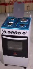 Jiko la Eurochef 50x55cm (3+1) - Rangi ya Fedha Mpya - 2
