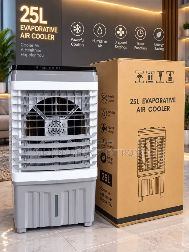 25L Large Water Tank Air Cooler - 1