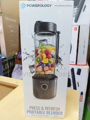 Powerology Portable Blender 450ml - Black
