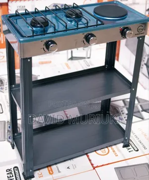 Eurochef 2+1 Cooker with Shelves