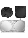 Foldable Car Sunshade - Kifaa cha Kuzuia Jua Mbele ya Windshield - 1