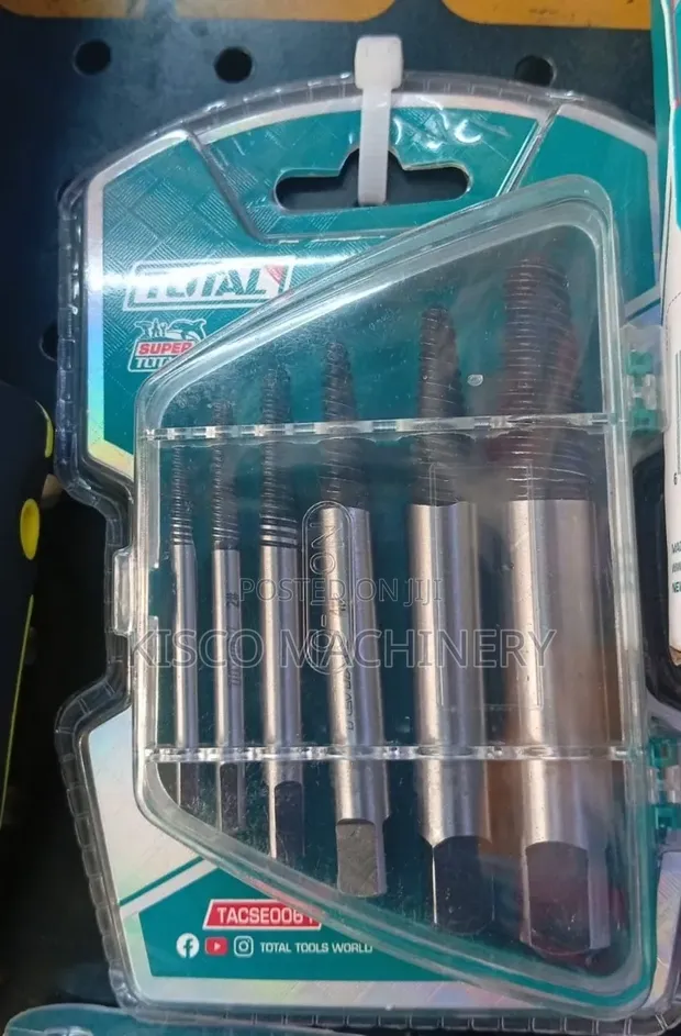 Total Set ya Vipande 6 vya Kutoa Skurubu - 1
