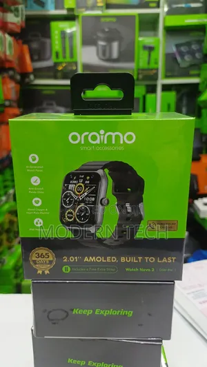 Oraimo Nova 2 Smart Watch 2.01" AMOLED IP68