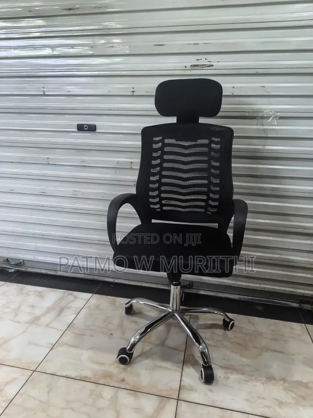 Kiti Kipya cha Ofisi chenye Headrest - 1