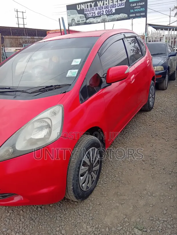 Honda Fit Sport 2009 Red - 1