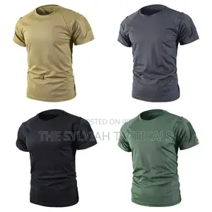 Outdoor Tactical Arm Zip T-Shirt