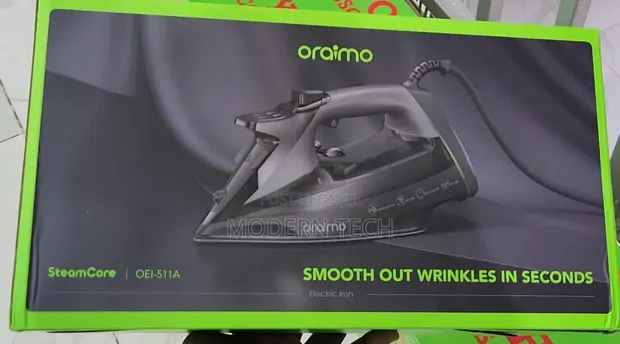 Oraimo SteamCore 2500W Iron ya Nguvu na Onyesho la LED - 1