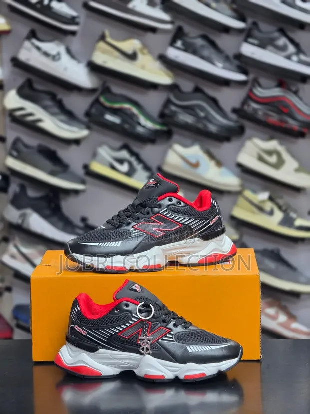 New Balance 2000r Black Red Sneakers - 1
