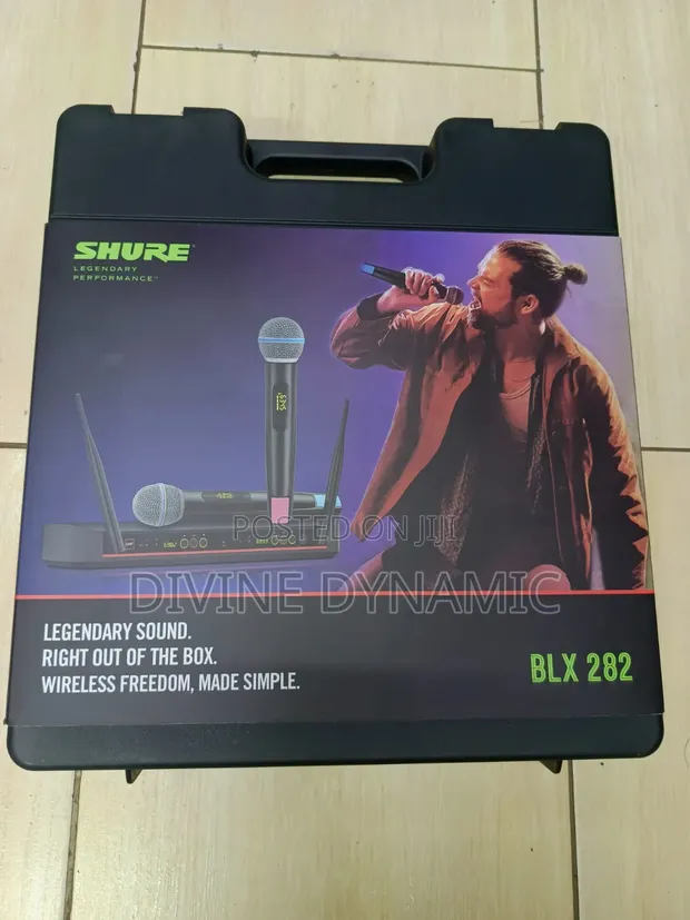 Shure BLX282 Wireless Microphone - Brand New - 1