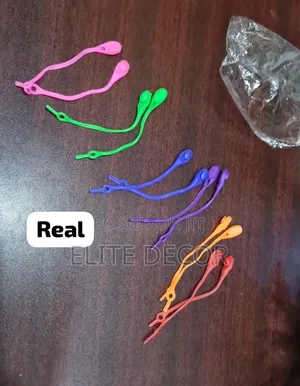 Laces za Viatu za Silicone 12pc Multicolour