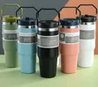 900ml Kikombe cha Kahawa cha Thermal/Chupa ya Maji chenye Handle - 2