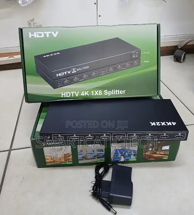 8-Port HDMI Splitter - Full HD 1080p - 1