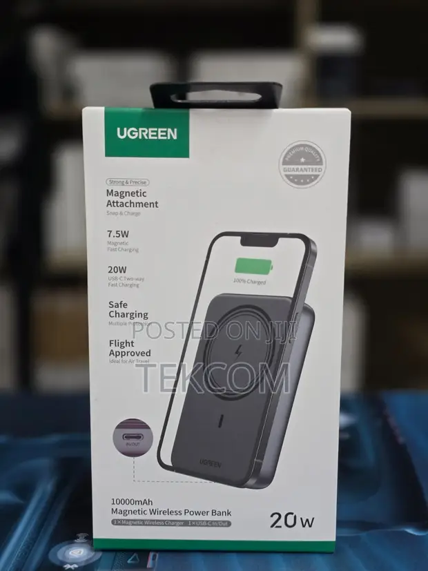 Ugreen 10000mAh Magnetic Wireless Powerbank - 1