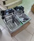 Premier Double Commercial Deep Fryer 12L - 1