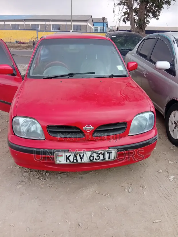 Nissan March 2004 Red - 1