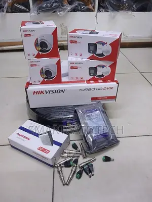 Hikvision 4CH Full Color Smart Hybrid HD CCTV Kit