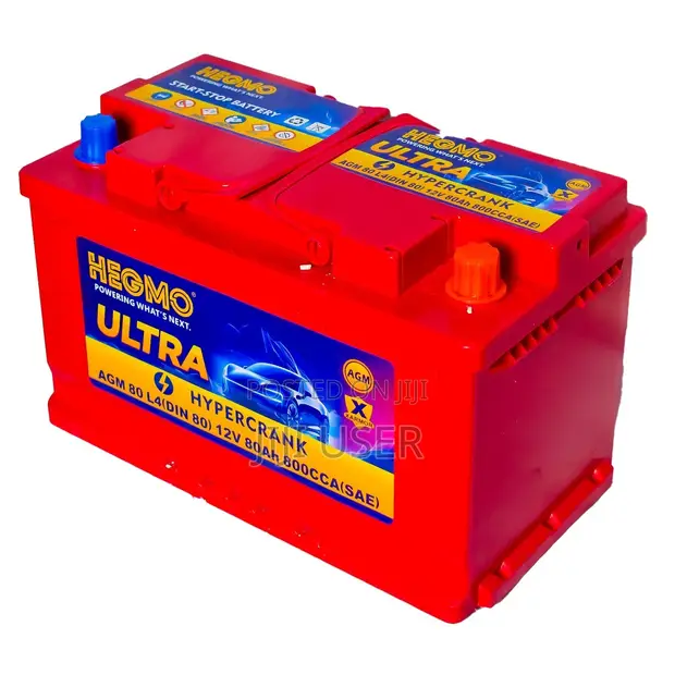 DIN 80 AGM Battery ya Gari - 1