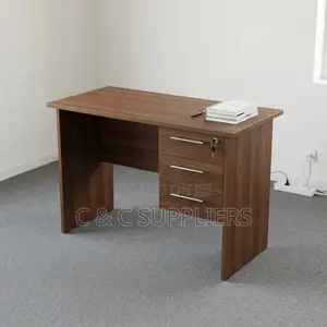 Brown Study Custom Desk - 1.0m