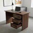 Brown Study Custom Desk - 1.0m - 4