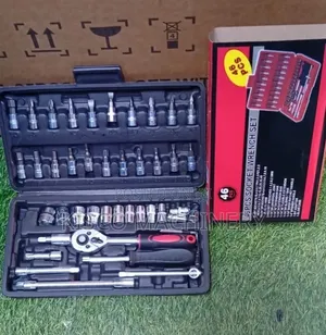 46pc Socket Wrench Set - Mpya Kabisa