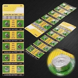 Betri za AG3 LR41 10pcs 1.55V Coin Cell