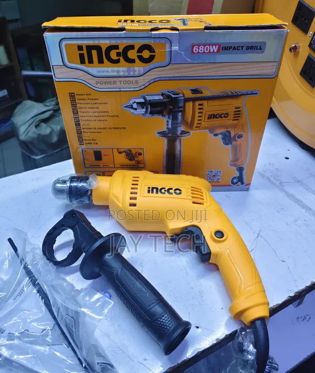 INGCO 680W Mashine ya Kuchimba Impact - 1