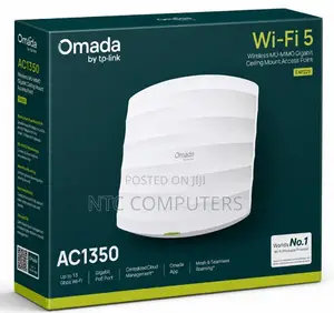 TP-Link EAP225 AC1350 Wireless MU-MIMO Gigabit Ceiling Mount Access Point