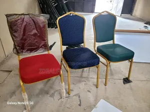 New Red Conference Chairs - Banquet/Church Style