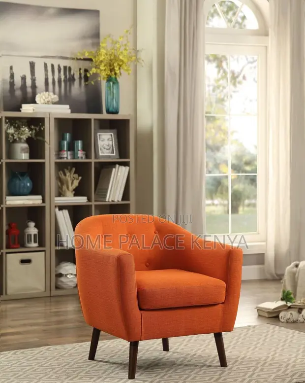 Elegant Bedroom Accent Chair with Cushioned Seat - 1
