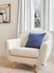 Elegant Bedroom Accent Chair with Cushioned Seat - 5