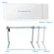Electric Sit Stand Gaming Desk - 1200mm - 3