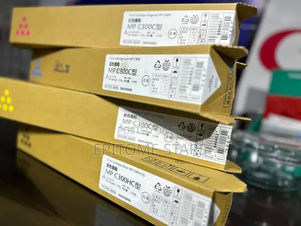 Ricoh MPC 300 C,M,Y,K Toner Set - 1