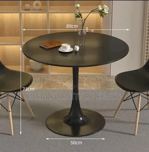 Black Dining Set (2-Seater)
