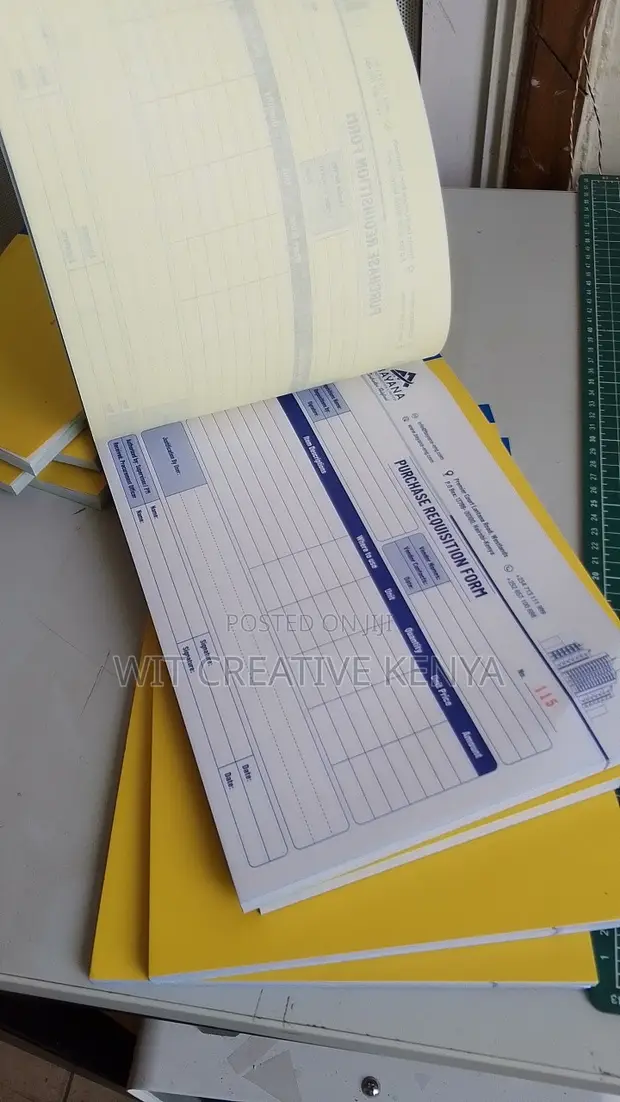 Huduma za Kuchapa Receipt, Invoice, Delivery Note - 1