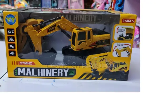 Rechargeable Excavator Remote Control Car - 1